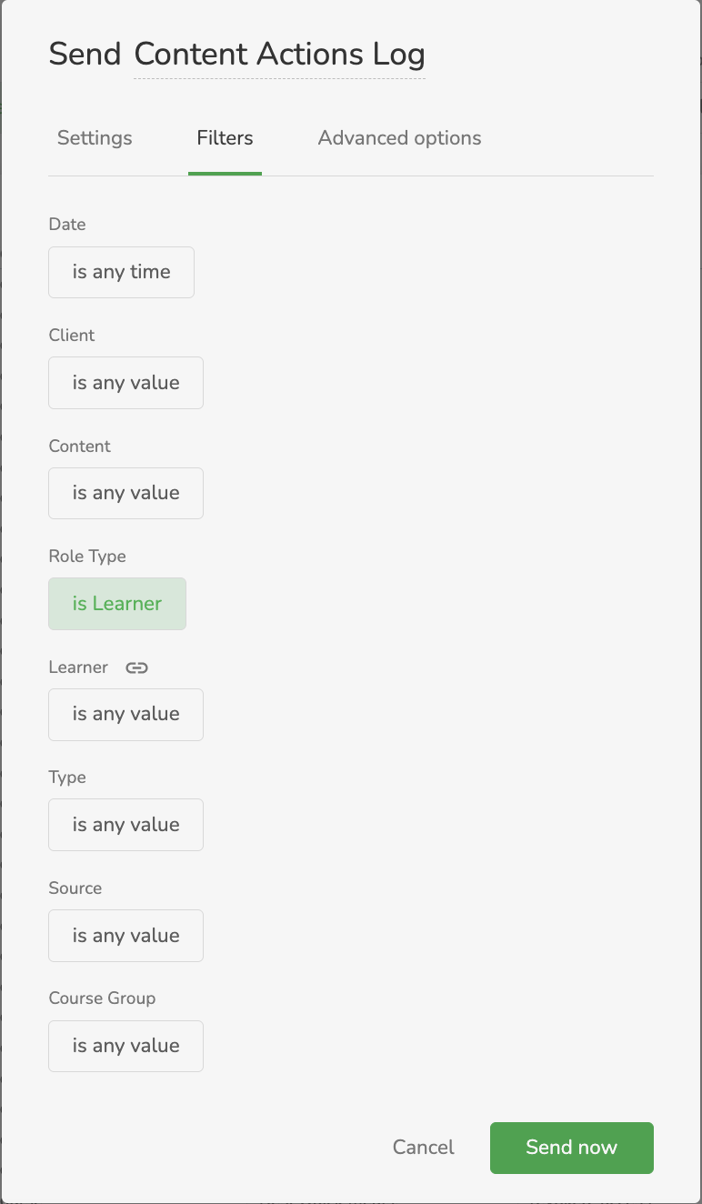 SendNow_Filters_Screen_Admin_View.png