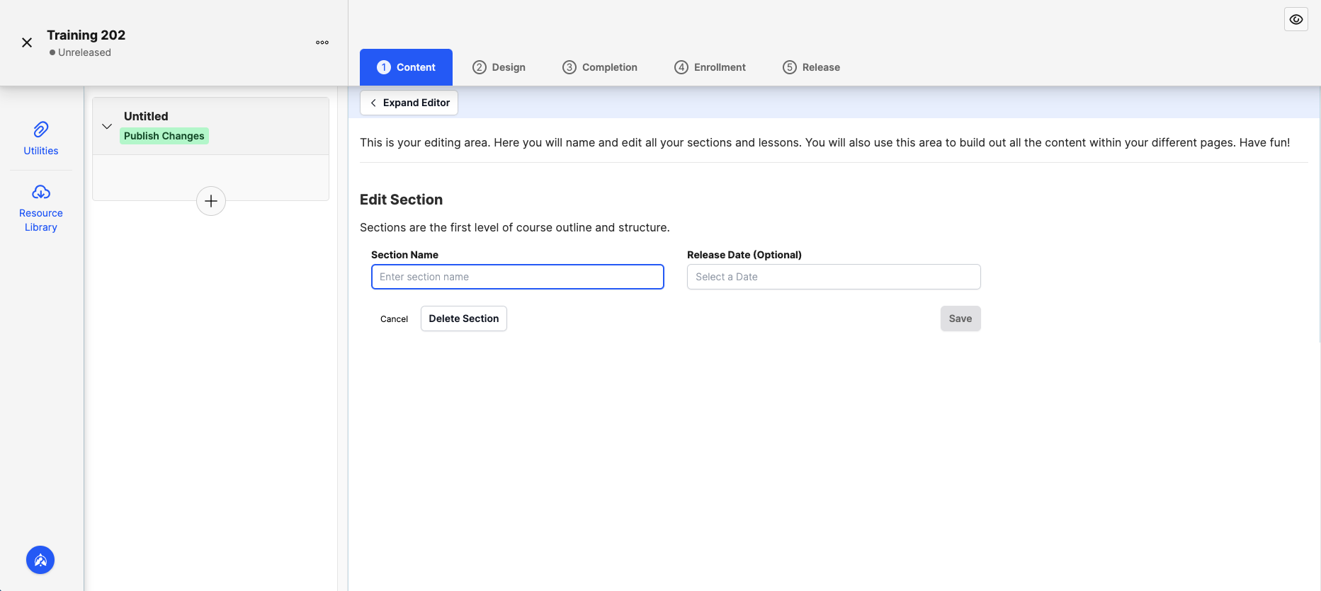 CreatingCourse_Step5_AddSection_AdminView.png