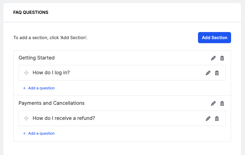 SupportAndContactInfo_AddFAQs_AdminView.png