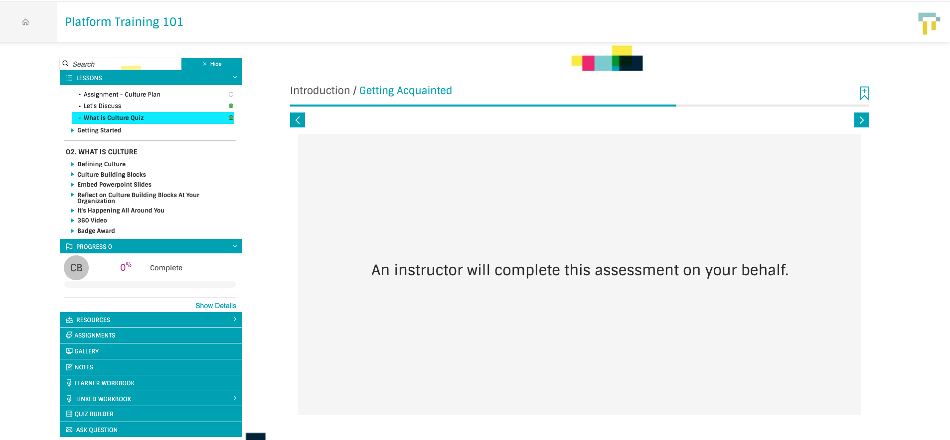 TakingAssessmentsForLearners_CoursePage_LearnerView.png