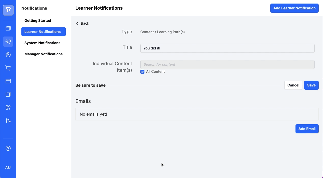 Learner Notification Immediate Actions.gif