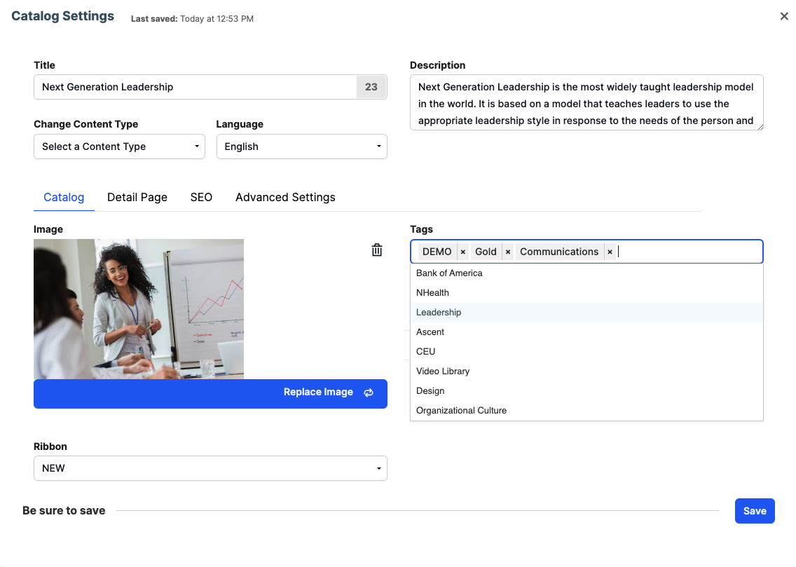 Using Tags to Organize Content – Thought Industries