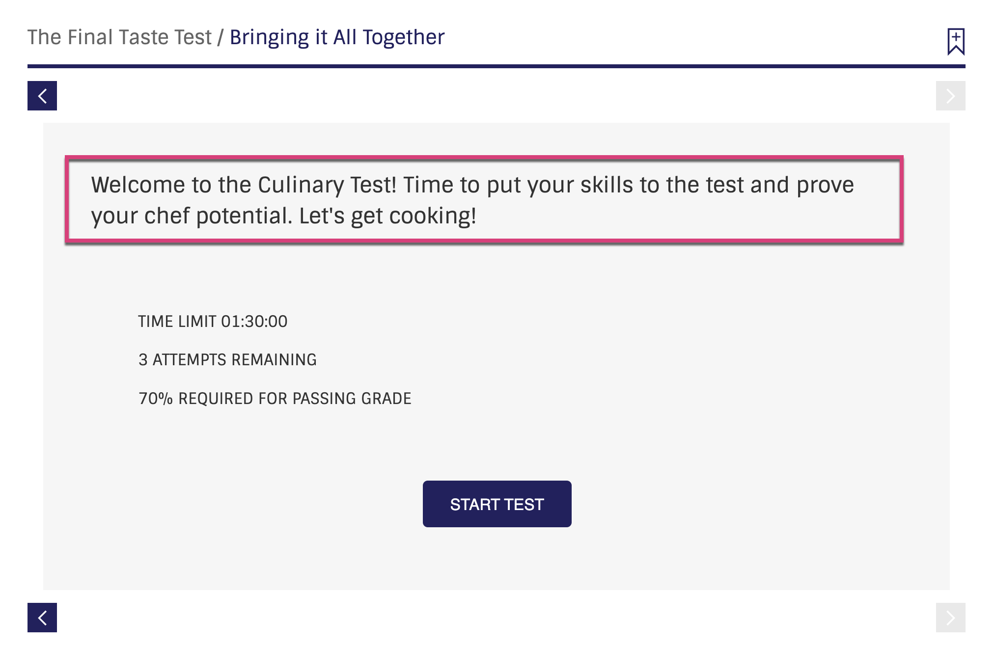 CreatingaTest_StartMessage_LearnerView.png
