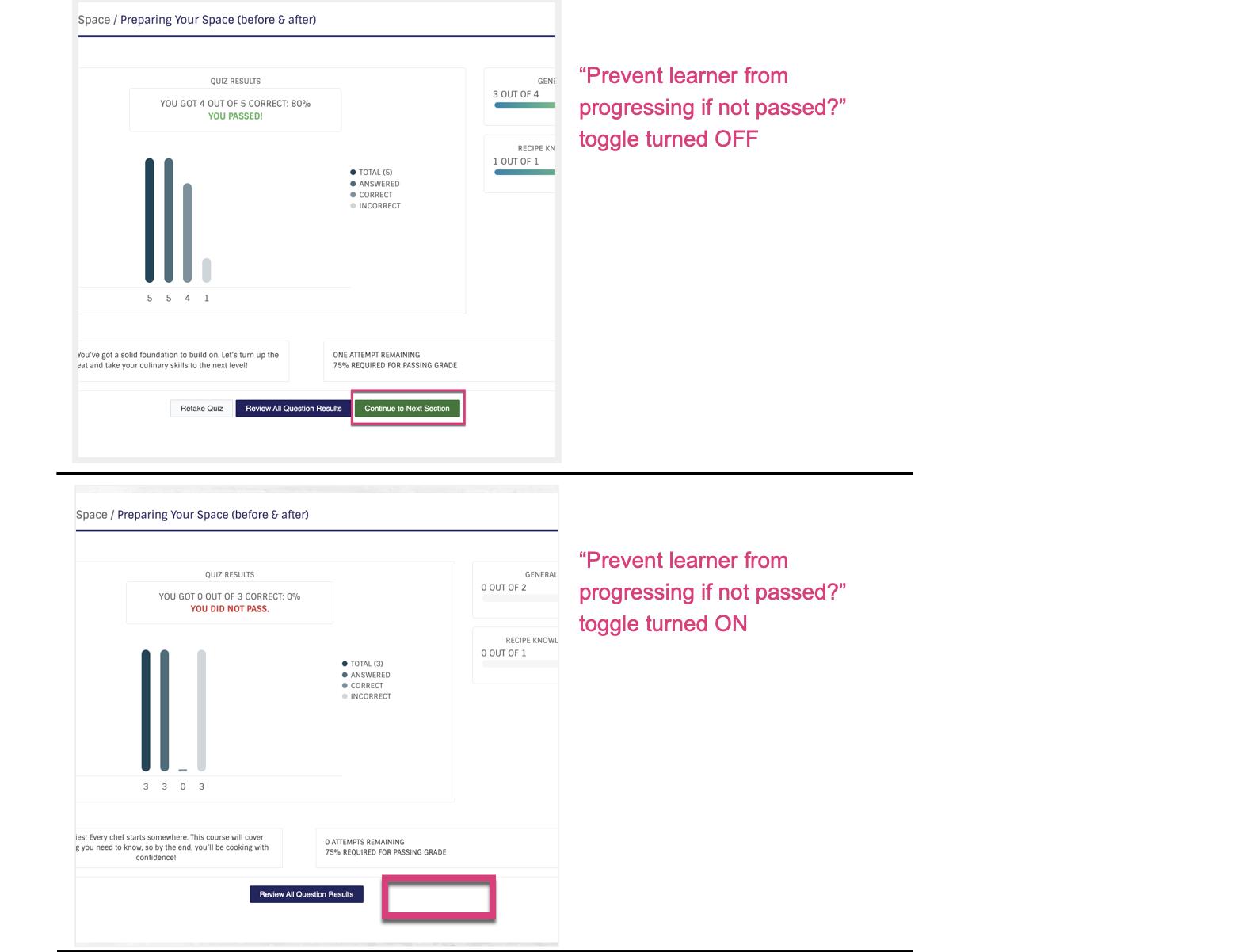 CreatingaQuiz_Preventlearnerprogression_BeforeAfter_LearnerView.png