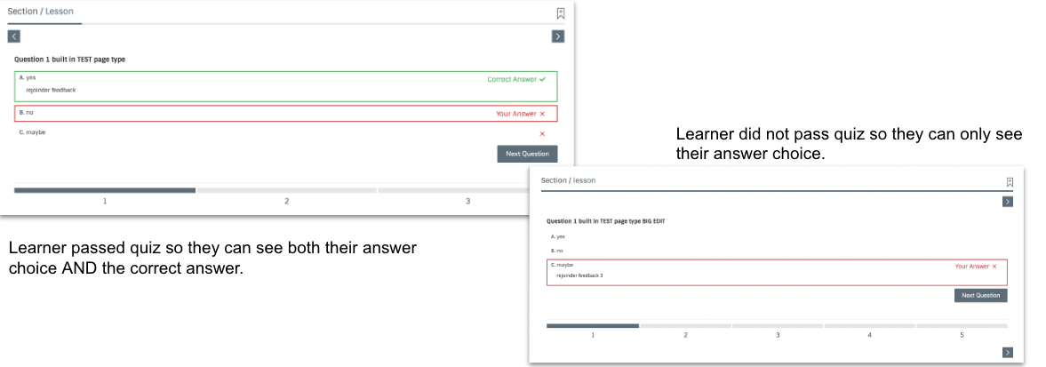 CreatingaQuiz_Onlyshowanswersinreviewafterleranerpasses_LearnerView.png