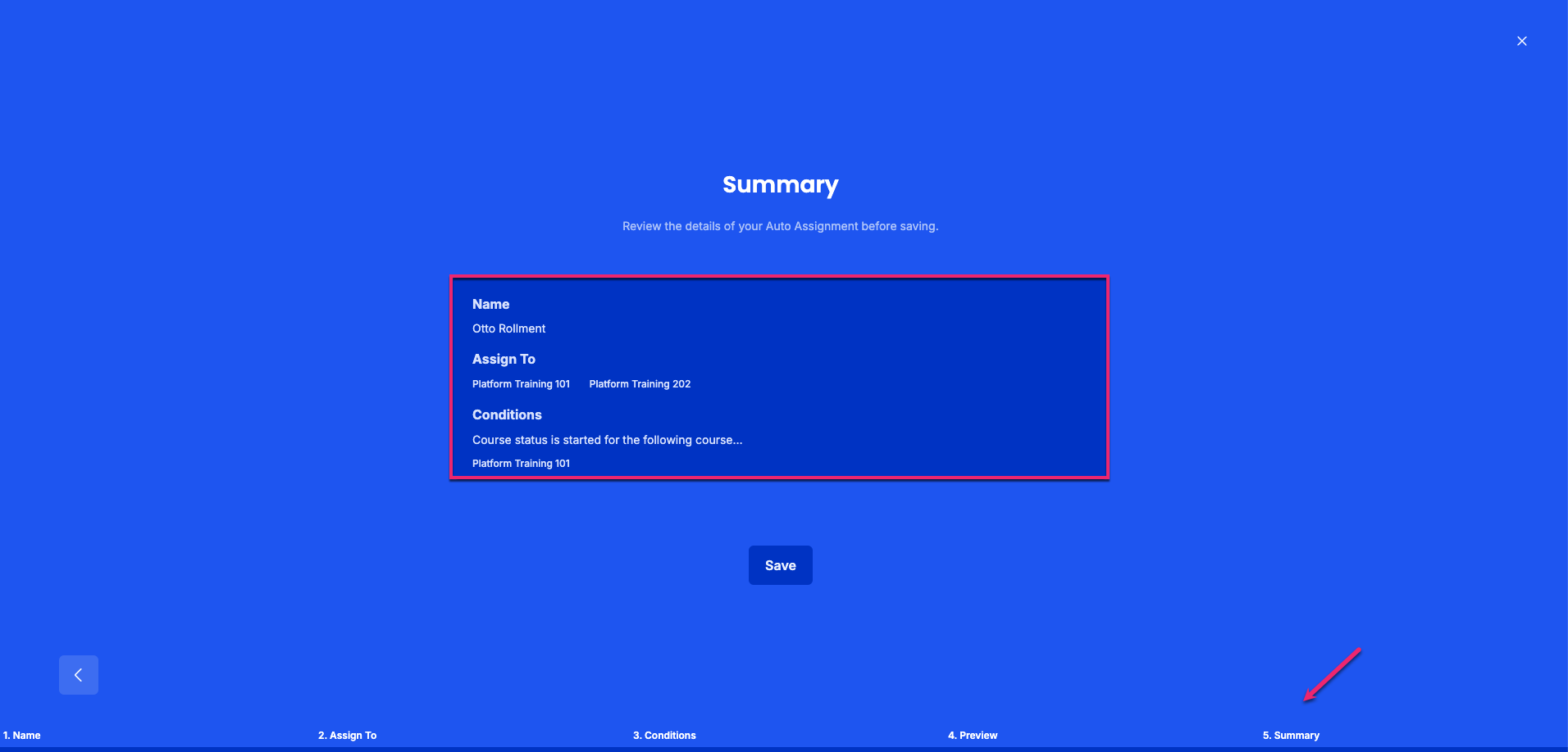 AutoAssignment_Step5Summary_AdminView.png