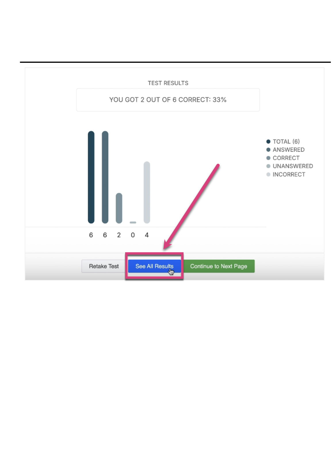 CreateTestPage_ResultsPage_LearnerView.png