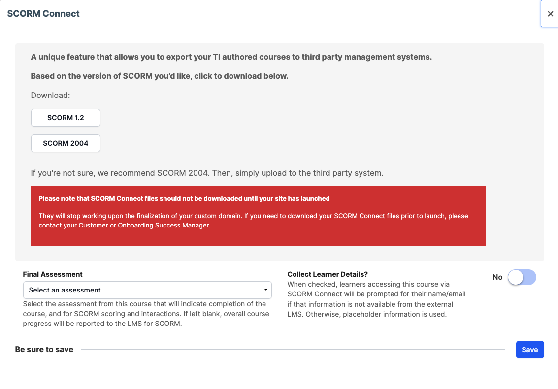 HowtoUseSCORMConnect_DownloadNote_ReleaseStep_AdminView.png